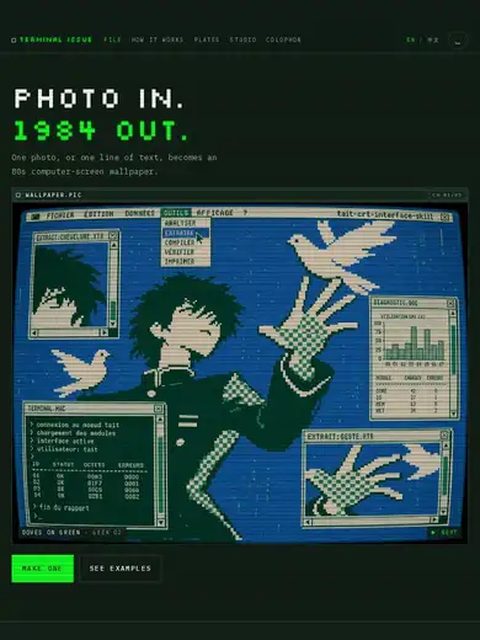 Terminal Issue 的画面